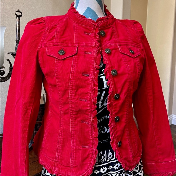 Ann Taylor Loft Petite Corduroy Jacket 
